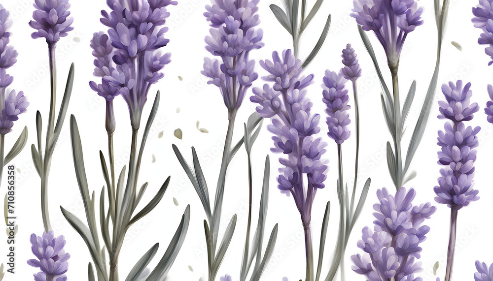 Beautiful Isolate Lavender