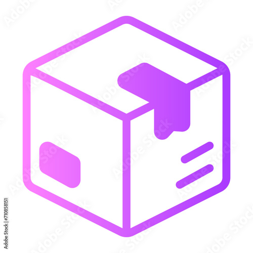 box gradient icon