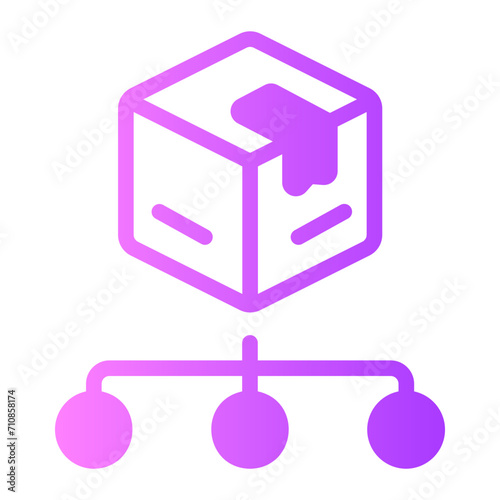 categorization gradient icon