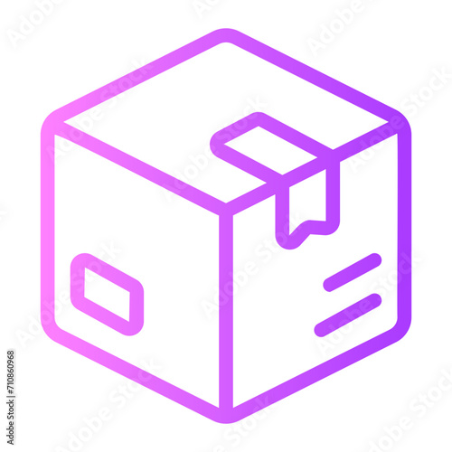 box gradient icon