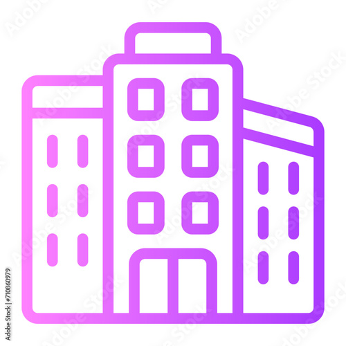 company gradient icon