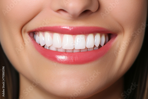 Smile makeovers teeth whitening  in the style of minimalistic compositions  spontaneous gesture  macro perspectives  light white  