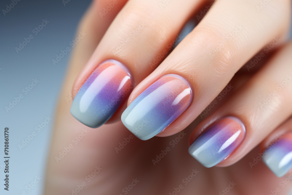 nails with blue and pink ombre, in the style of colorful fantasy, light violet and orange, photo taken with nikon d750, patterns, polished, streamlined design, chalk
nails with blue and pink ombre, in the style of colorful fantasy, light violet and orange, photo taken with nikon d750, patterns, polished, streamlined design, chalk