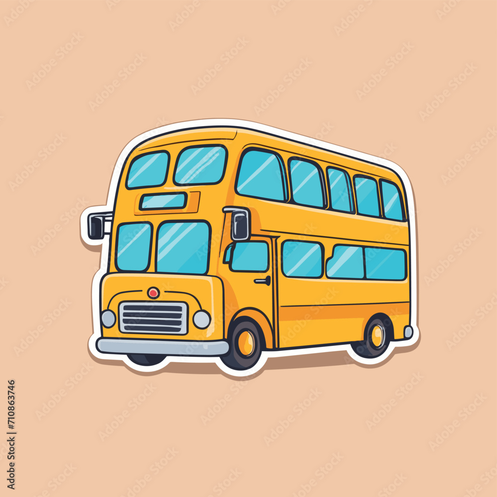 School bus cartoon drawing isolated illustration School bus cartoon drawing isolated illustration