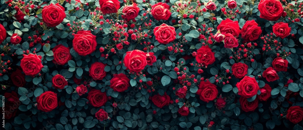 red roses for valentine's day, website banner red roses for valentine's day, website banner