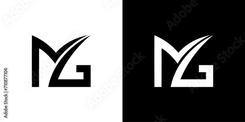 vector logo mg abstract photo