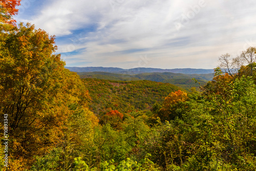 Fototapeta Naklejka Na Ścianę i Meble -  autumn landscape in the mountains