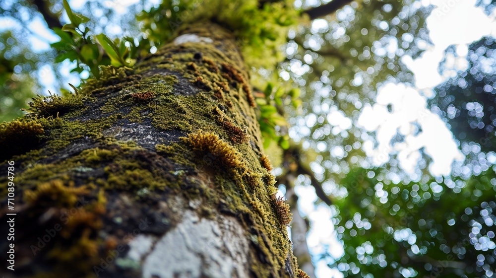 : A Close-Up Exploration of an Almond Tree Trunk and Its Text - AI Generative : A Close-Up Exploration of an Almond Tree Trunk and Its Text - AI Generative