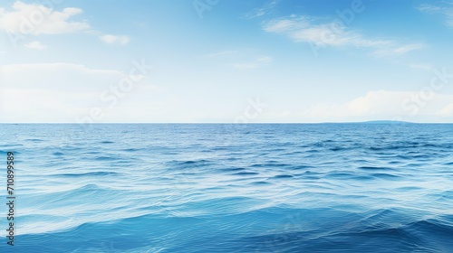 waves flow ocean background illustration serene peaceful, tranquil blue, sea tide waves flow ocean background © vectorwin