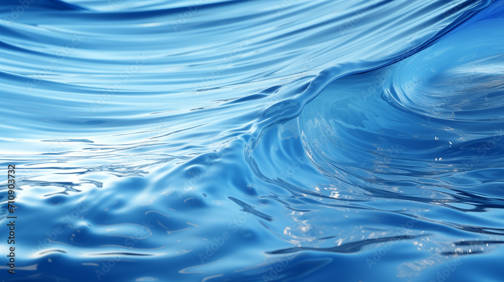 Blue abstract waves. Wallpaper, illustration, background. Blue abstract waves. Wallpaper, illustration, background.