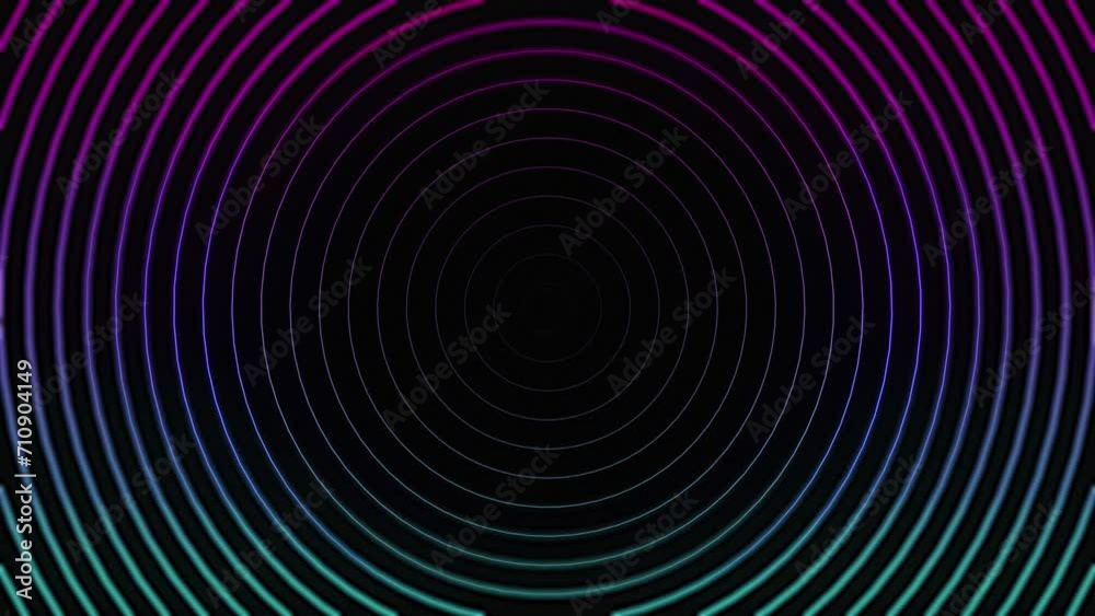 looping abstract neon dynamic geometric background 4K animation in sci-fi style looping abstract neon dynamic geometric background 4K animation in sci-fi style