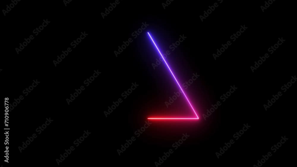 Abstract beautiful red purple neon frame loading icon animation background Abstract beautiful red purple neon frame loading icon animation background
