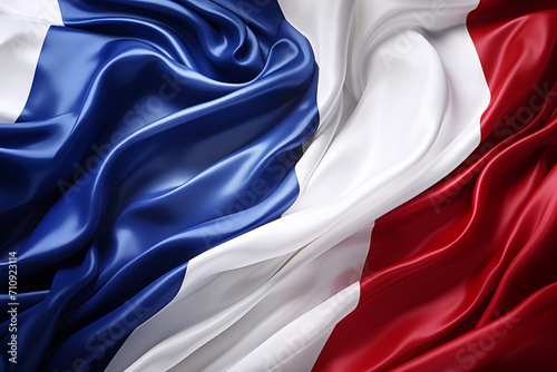 Flag of France. Country: France. Learn French. The country of France. The symbol of France.