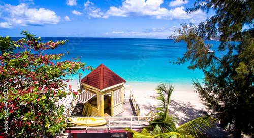 Lifeguard Hut, Grand Anse Beach, Grenada photo