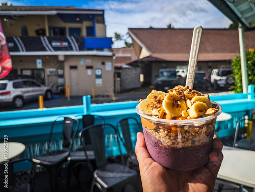 Kona Island Hawaii Town Views