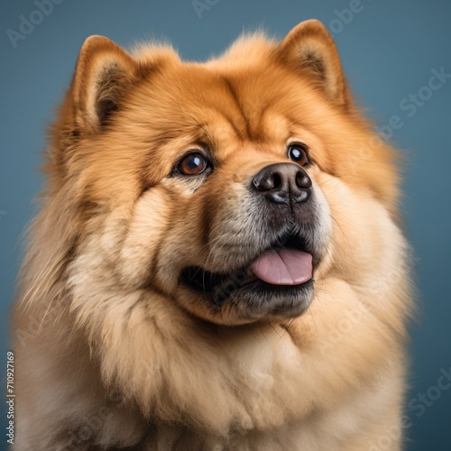 Chow Chow dog breed close up