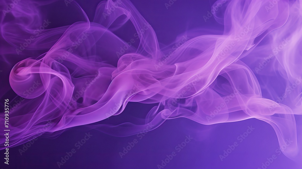 A background with a purple smoke banner that is visually appealing.