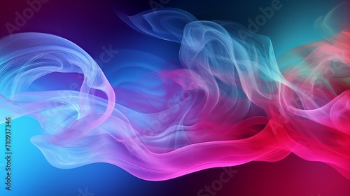 Wallpaper Mural Abstract, colorful, multicolored smoke spreading across the background is ideal for advertising or designing wallpaper for gadgets, and it has a modern design with neon lighting and blowing Torontodigital.ca