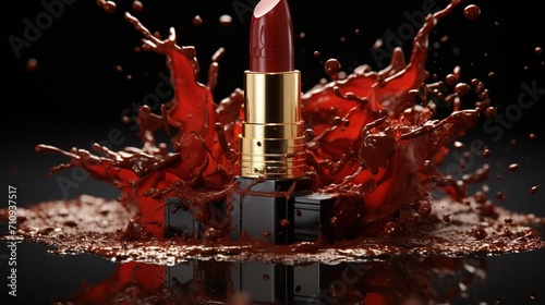 Lipstick and chocolate