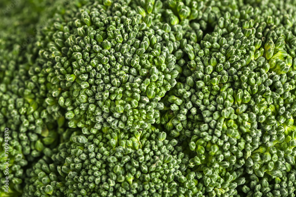 Texture of fresh broccoli cabbage as background Texture of fresh broccoli cabbage as background