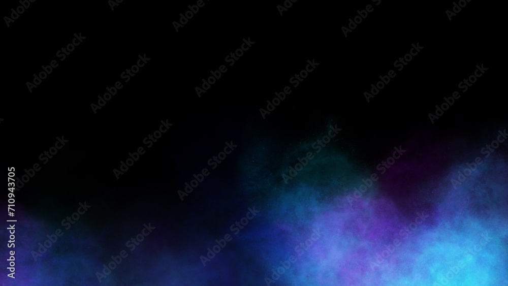 Blue cosmic background in modern style on light background. Luxury template design. Colorful galaxy backdrop. Bright modern texture. Vintage background. Modern blurred texture. Space background