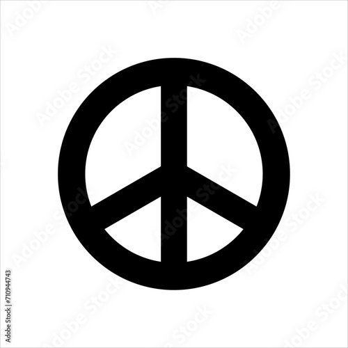 Pacific icon. Black glyph on white background.