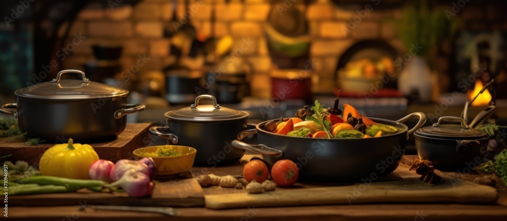 cookware for gourmet meal preparation