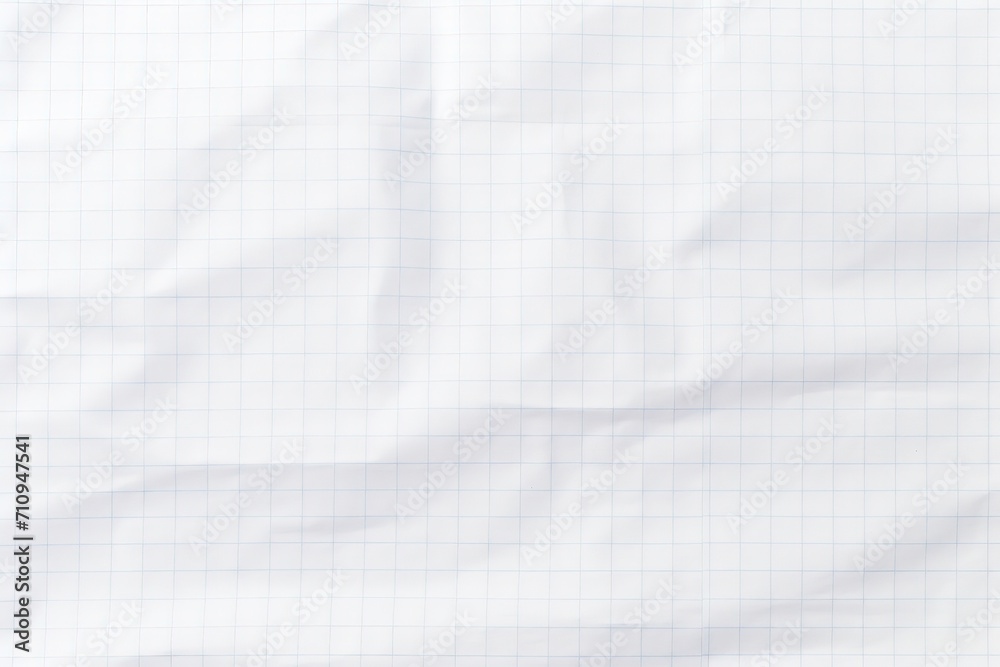 Obraz premium texture checkered sheet of white paper background.