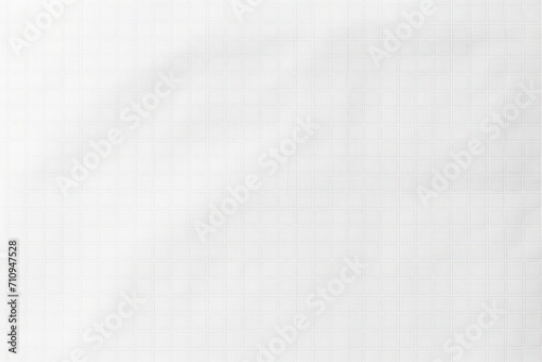 texture checkered sheet of white paper background.