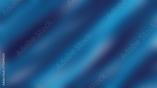 Abstract blue gradient blurred grainy textured background