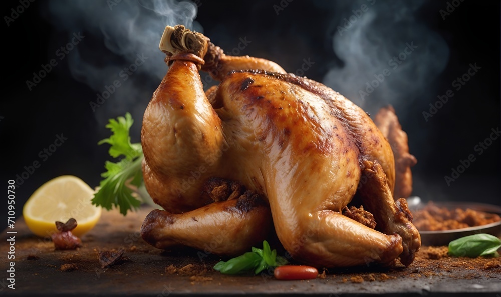 Delicious cooked tobacco chicken Delicious cooked tobacco chicken