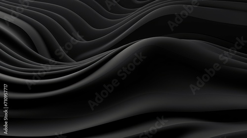 In 3d illustration and rendering, the texture of black shapes is used to create a background.