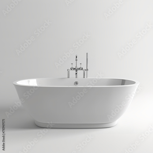 Bath isolated on a white background