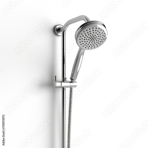Wallpaper Mural Shower isolated on a white background Torontodigital.ca