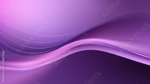 Abstract Purple Violet Banner with Shiny Lines AI Generated