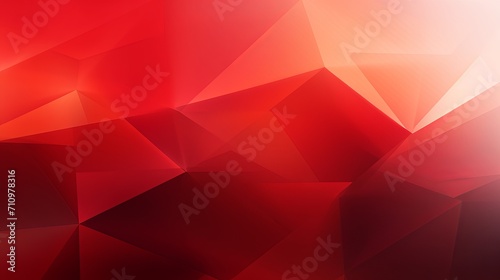 Minimalistic Clean Red Abstract Geometric Background AI Generated