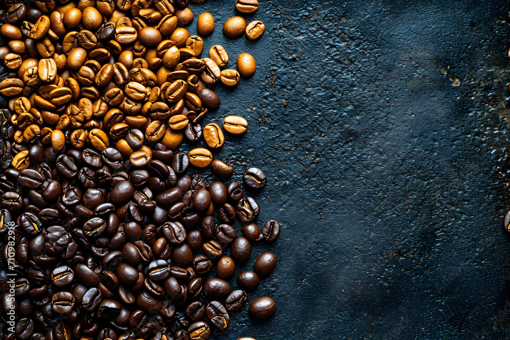 background with coffee beans
