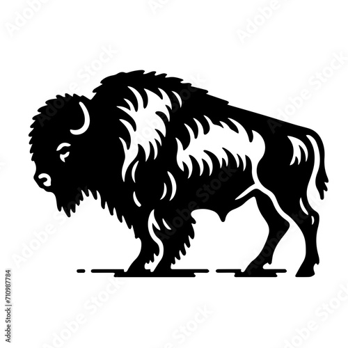 Bison Vector Logo Art