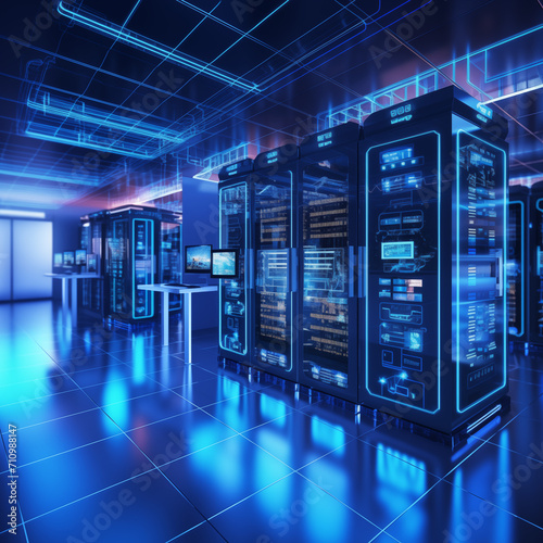 room with servers