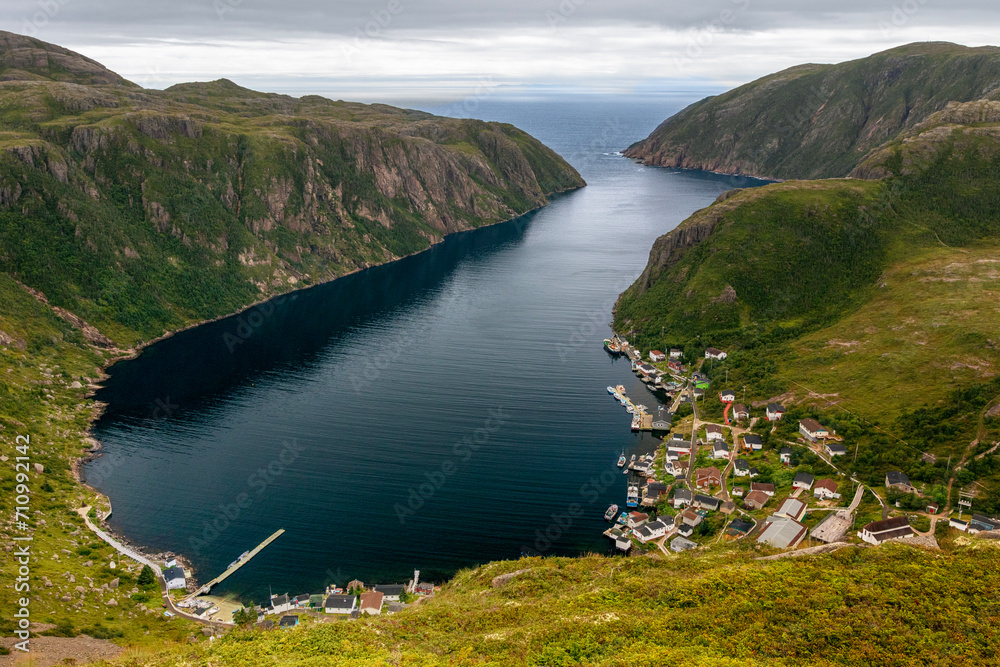 Francois, small community in Newfoundland Francois, small community in Newfoundland