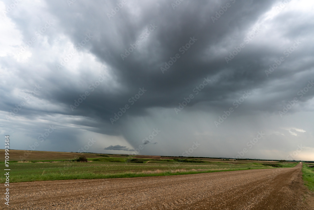 Fototapeta premium Storm Clouds Canada