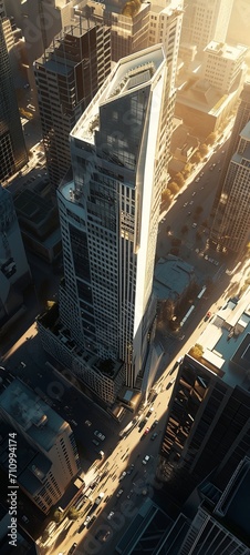 Generative AI image of Skyscrapers