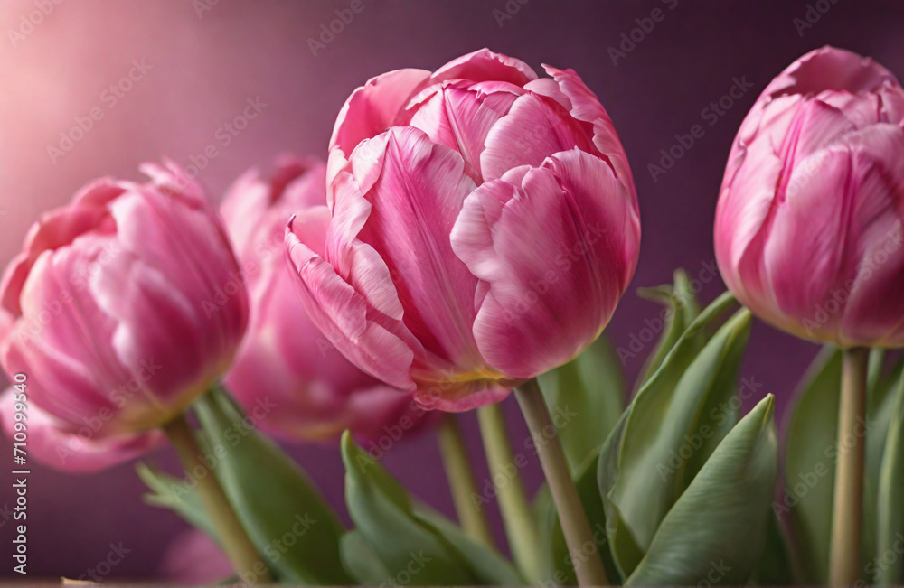 pink tulips in a garden, Pink tulip flowers with copy space, beautiful detailed , 8k photorealistic , soft natural light, Website, application, card template. Computer wallpaper. Design for landing pink tulips in a garden, Pink tulip flowers with copy space, beautiful detailed , 8k photorealistic , soft natural light, Website, application, card template. Computer wallpaper. Design for landing