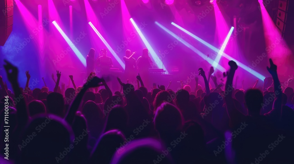 People At Music Concert HD Background People At Music Concert HD Background