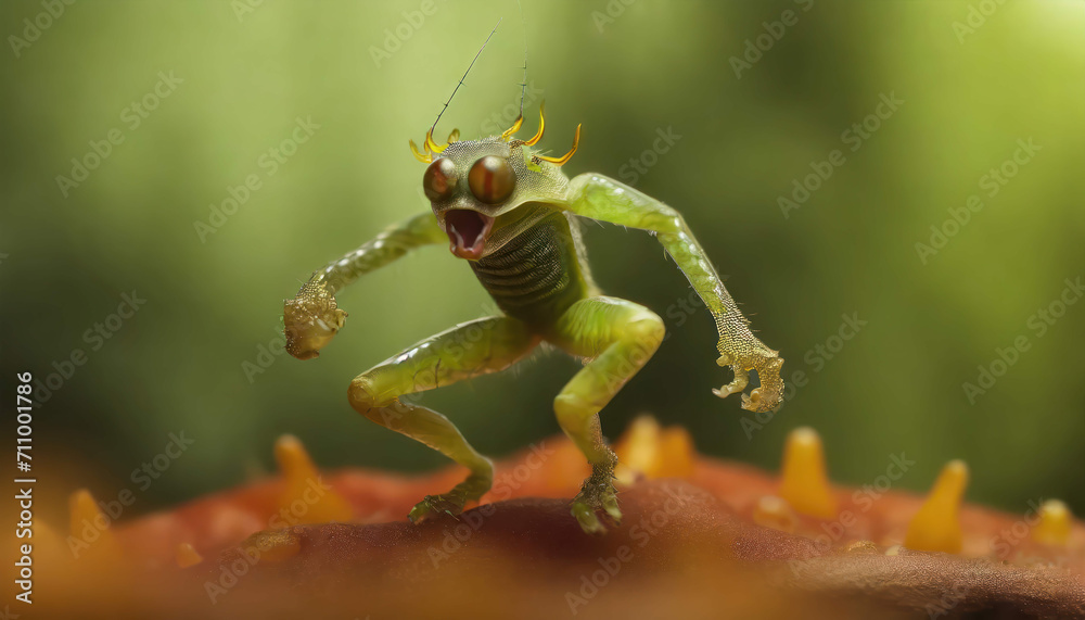 Fototapeta premium A funny insect guy