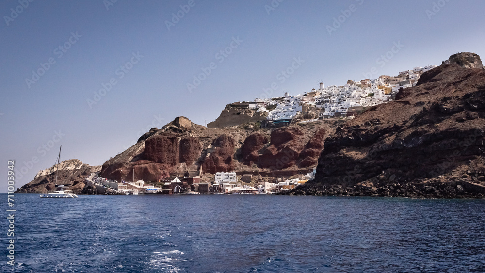 Naklejka premium Santorini, Greece