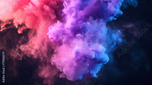 Abstract Background for websites. Background images. High quality illustrations. Very colourful, vibrant and smoky. Blue, yellow, black, green, pink, red, white. Backgrounds with all color tones © Hazal