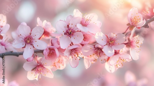 Beauty of spring with a Sakura blossom