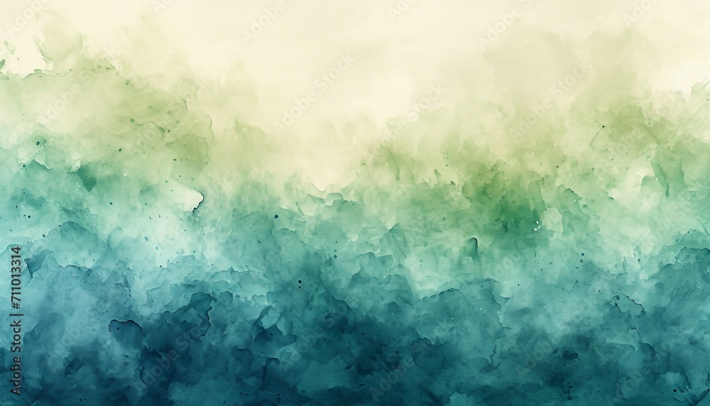 Fototapeta premium Capture the gentle textures of a watercolor wash, providing a subtle and artistic background for various design applications, generative AI.