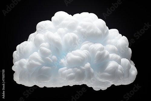 White cumulus cloud
